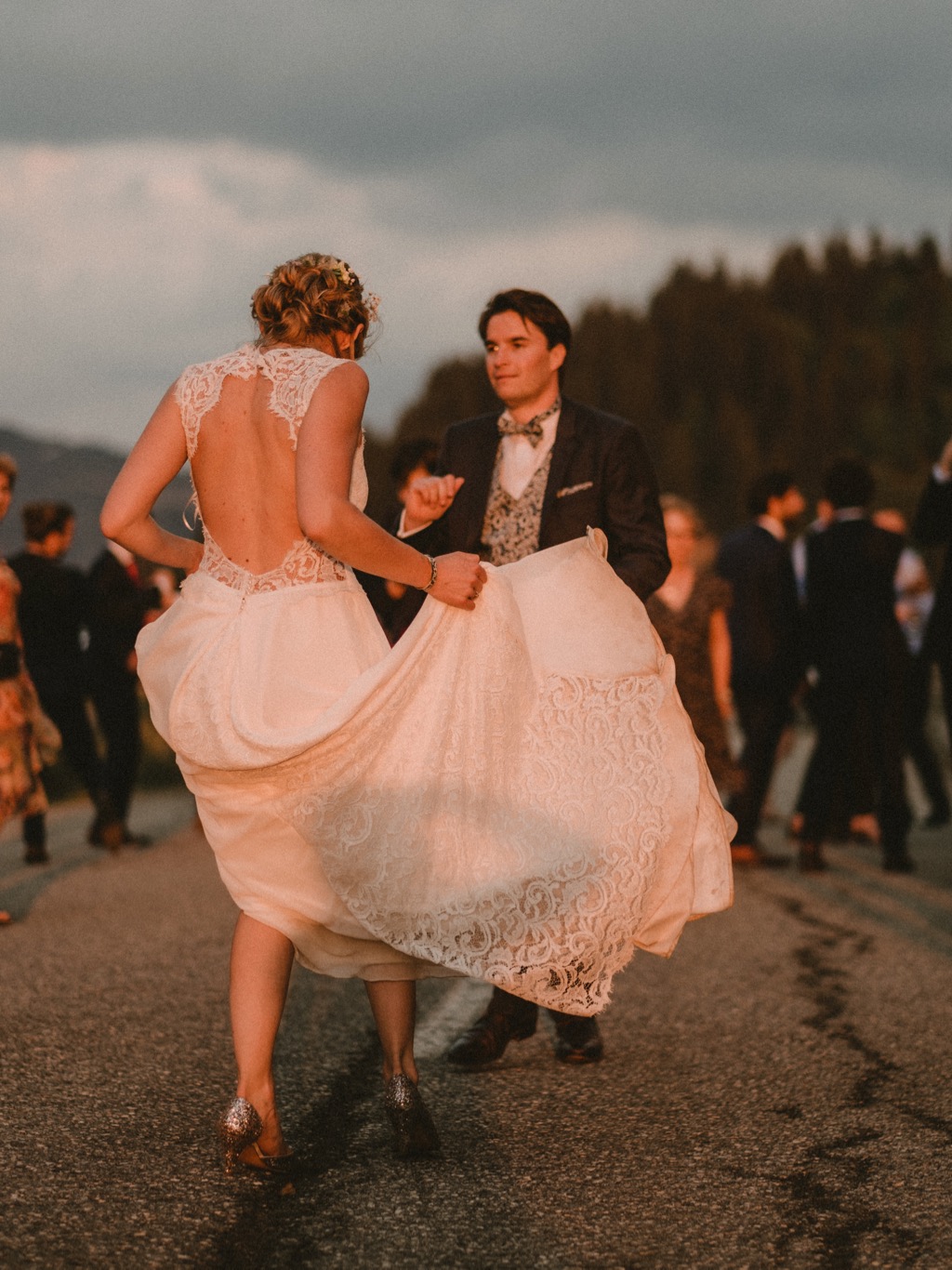 Mariés en train de dancer - Photographe : Gerald Mattel